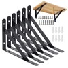 Shelf Brackets, Wall Angle Heavy Duty Brackets, 90 Degree Angle