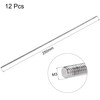 sourcing map Pack of 12 M3 x 250 mm Threaded