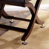 SoftTouch 1 11/16" Round Furniture Caster Cups for Carpet or