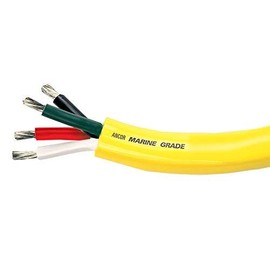 Marinco 50A 6/4 Yellow Shore Power Cable - Sold By The Foot