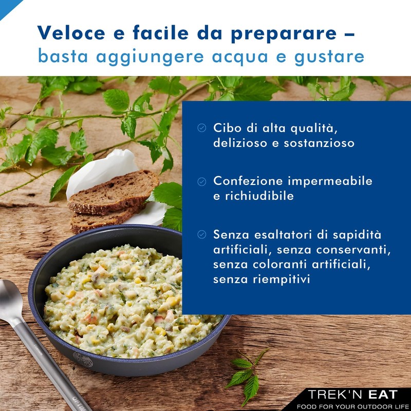 Trek'n Eat Creamy Chicken – piatto cremoso di pollo e