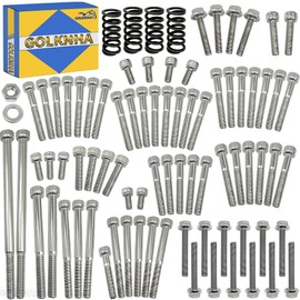 GOLKNHA 84 PCS 304 Stainless Bolt Screw Engine Polished Kit Honda Sportrax 250 TRX250 2001-2020