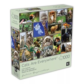 Ki Puzzles Rompecabezas Todos Los Gatos Y Animales 1000 Pz Ki Puzzles