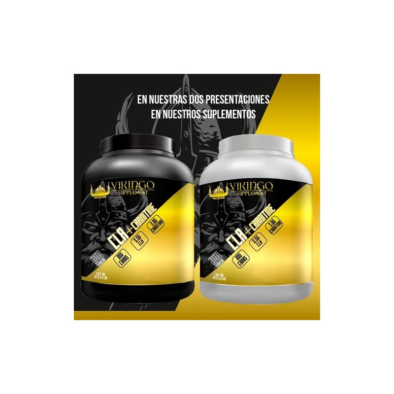 Cla Carnitina 1kg Vikingo Suplements 100 Servs