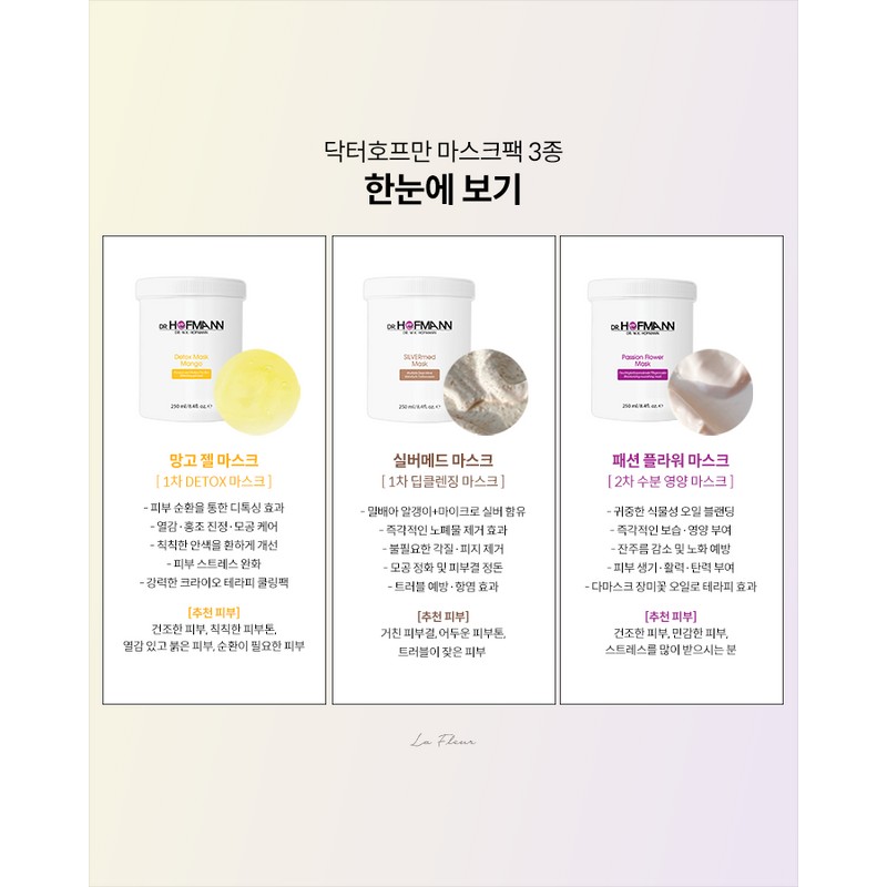 Dr. Hoffman Mask Tool Fashion Flower Mask 250ml / 닥터호프만