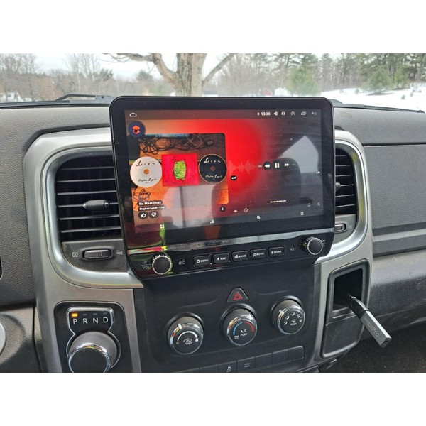 YuanTing 4+64G Android 13 CarPlay For 2013-2018 Dodge RAM 1500/2500/3500