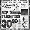 Rip 20s Birthday Decorations - Death to My 20s Decorations