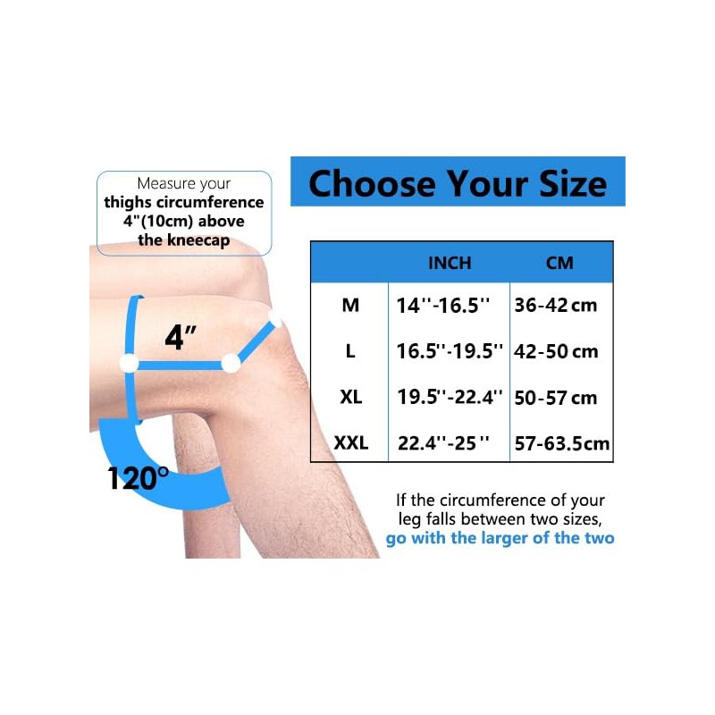 ABYON Knee Support for Men & Women Arthritis, Meniscus Tear,
