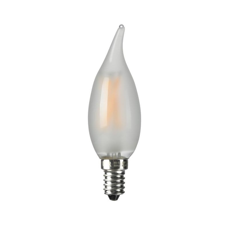 AMDTU E12 40 Watt Equivalent Frosted Small Base LED Bulb