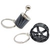 GT//Rotors Carbon Fiber Gear Shift Manual Gearbox Fidget Toy Keychain