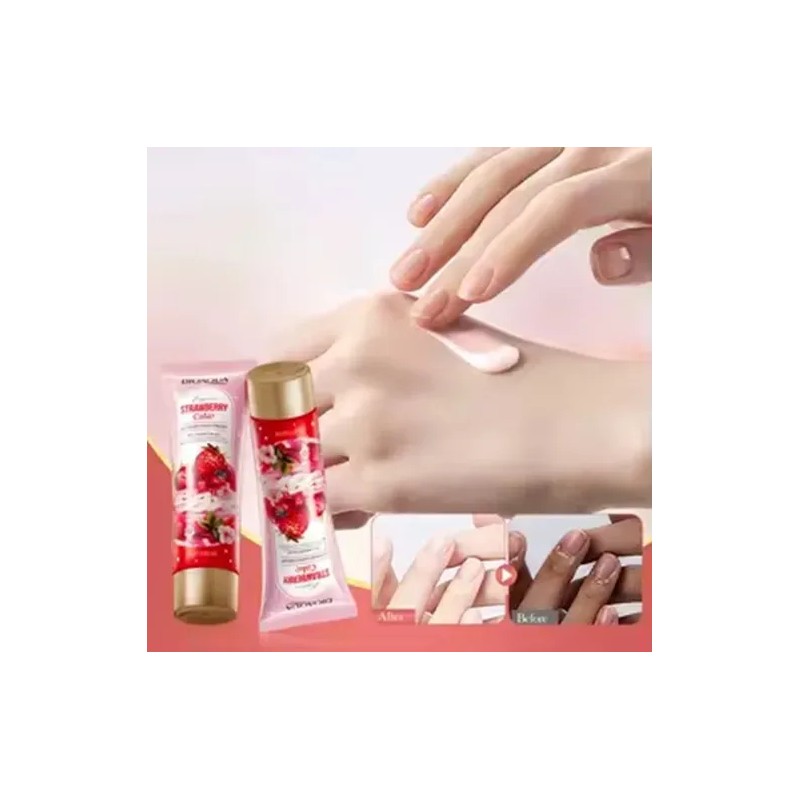Kit Facial Y Corporal Pastel De Fresa Bioaqua Con 3