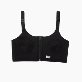 Motif Medical Pumping Bra, Size Large – Plus, Black, Works with Luna, Duo, Twist, and More