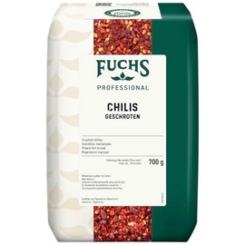 Fuchs Professional - Chili Crushed | Gives Chili con Carne the Right Sharpness | Professional Quality for Bulk Consumers | 0.7 kg in Recyclable Bag