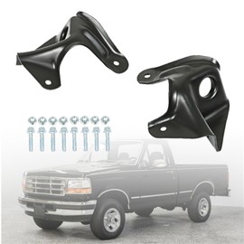 TJHSM Pair Front Suspension Radius Arm Bracket Replacement for Bronco 1980-1996 Replacement for F100 Truck 1980-1983