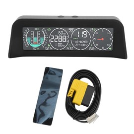 Intelligent GPS OBD HUD Display Multifunction Dual Channel Adjustable Screen Brightness Universal