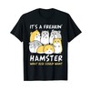 Funny Love Hamsters Cute Animal Toys Pets Lovers T-Shirt