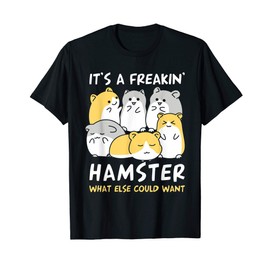 Funny Love Hamsters Cute Animal Toys Pets Lovers T-Shirt