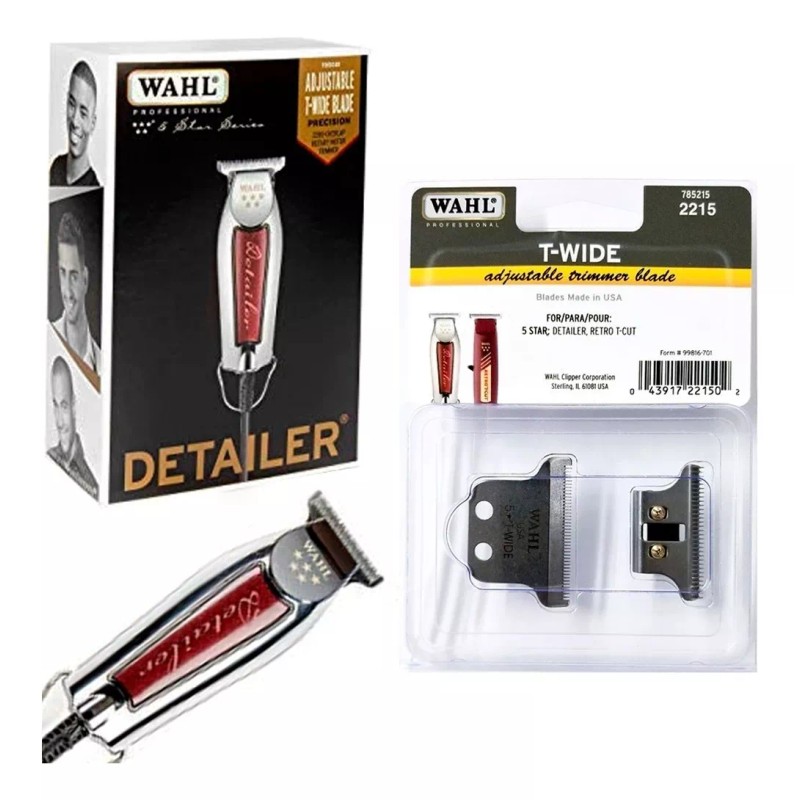 Wahl Navaja De Repuesto Wahl Detailer Retro T-cut Original
