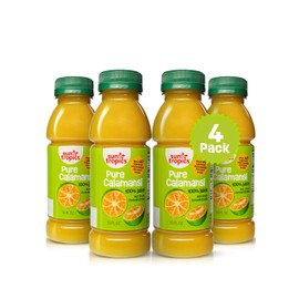 Sun Tropics Pure Calamansi 100% Juice - 4 Pack, 10 Oz Each | 100% Pure, Not From Concentrate | Refreshing Citrus Juice for Drinks, Cocktails, Cooking & More | No Sugar, No Preservatives