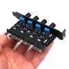 POFET Chassis Fan Hub PC 8 Channel Fan Hub 4