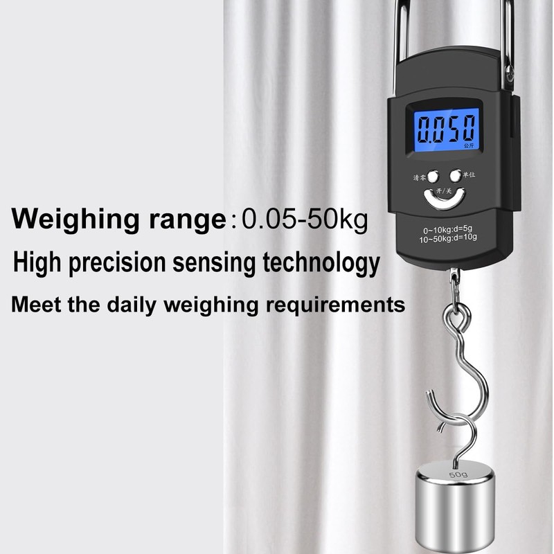 Nutabevr Luggage Scales with Hooks, High Precision Kitchen Digital Suitcase
