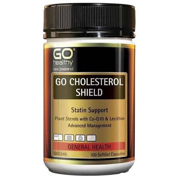 CWNZ Go Healthy Go Cholesterol Shield - Cholesterol Support Supplement,