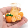 Orange Juice Shaped Fridge Magnet, Fruit Juice Creative Refrigerator Magnet,