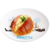Skater MPL20P-A Thin Melamine Plate, 7.9 inches (20 cm), Funeral