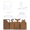 Charcuterie Board Templates, 4pcs Acrylic Router Template, 5mm Christmas Clear