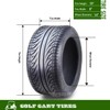 ROADGUIDER 205/30-14 Golf Cart ATV Tire 4 Ply 205/30x14-14038