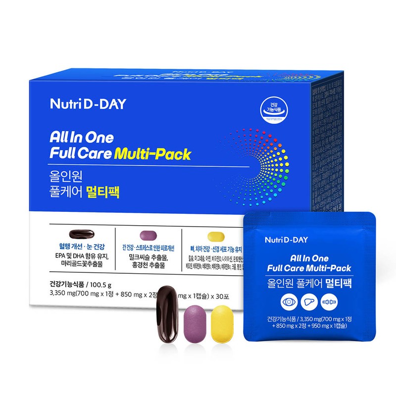 Nutri D Day [Multivitamin + Milk Thistle + Omega 3]