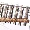 Musiclily Pro 54mm Guitar Telecaster Bridge Assembly with 6 Brass