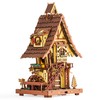 ROKR Cuckoo Clock Mechanical 3D Wooden Puzzle Kit for Adults,