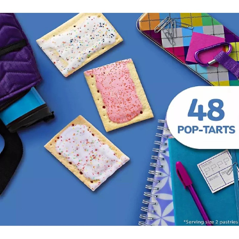 Pop-Tarts Frosted Variety Pack, 48 ct.