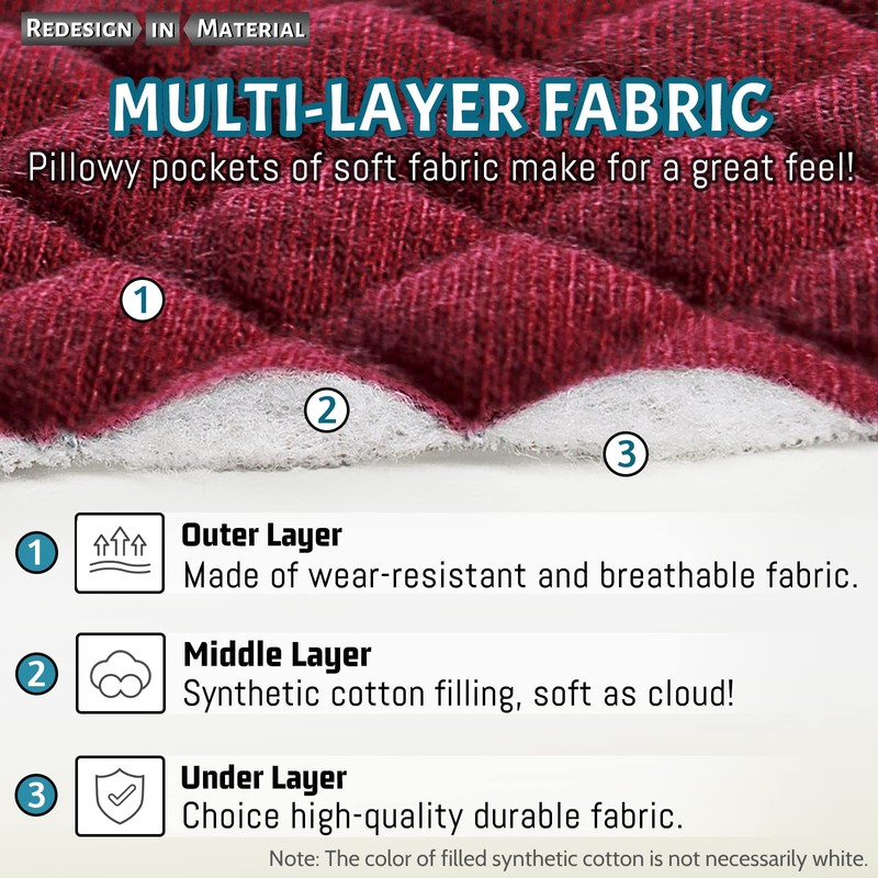 Roytub Stretch Couch Arm Covers - Breathable, Scratch-Resistant, Keeps Home