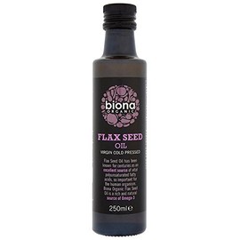 (3 Pack) - Biona - Organic Flax Oil | 250ml | 3 Pack Bundle