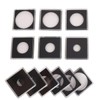 6 Sizes Commemorative Coin Coin Display Case 30pcs Square Plastic