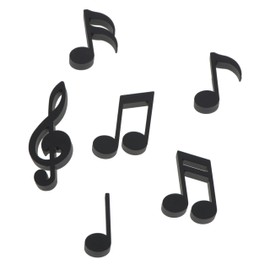 Gadget Master Music Notes Fridge Magnets Set of 6
