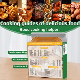 DUFRE 150Pcs Air Fryer Paper Liners 10 INCH [ Fit 7-12 QT] Parchment Paper,Disposable Square Paper for Air Fryer Non-stick Sheets Oil-proof And Waterproof for Frying,Roasting,Cooking,Microwave,Baking