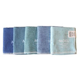 [Contex] MOKU <59718-90> Handkerchief (Navy, Turquoise, Blue Green, Blue, Aqua)