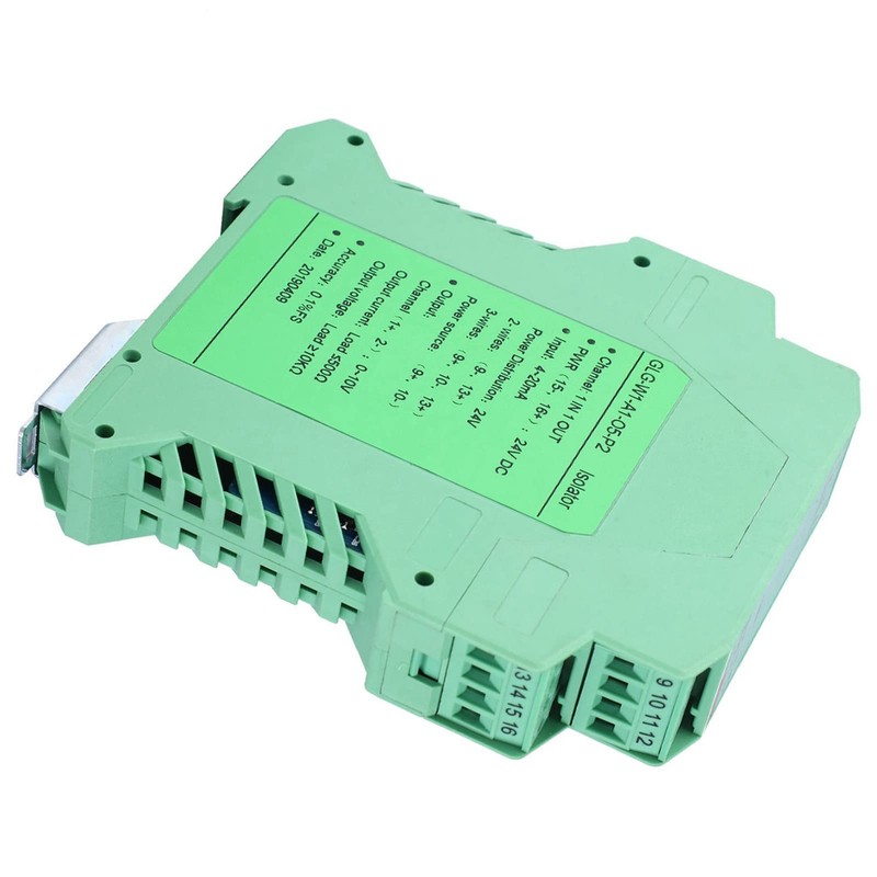 Current Signal Isolator Transmitter, DC 24V DC Detect Signal Conditioner