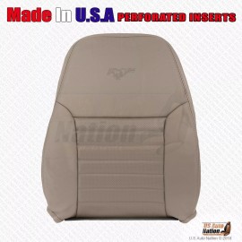 Us Auto Nation 832-790-4949 1999 2000 2001 2002 2003 2004 Ford Mustang GT Driver Passenger Leather Cover Tan - Driver Top