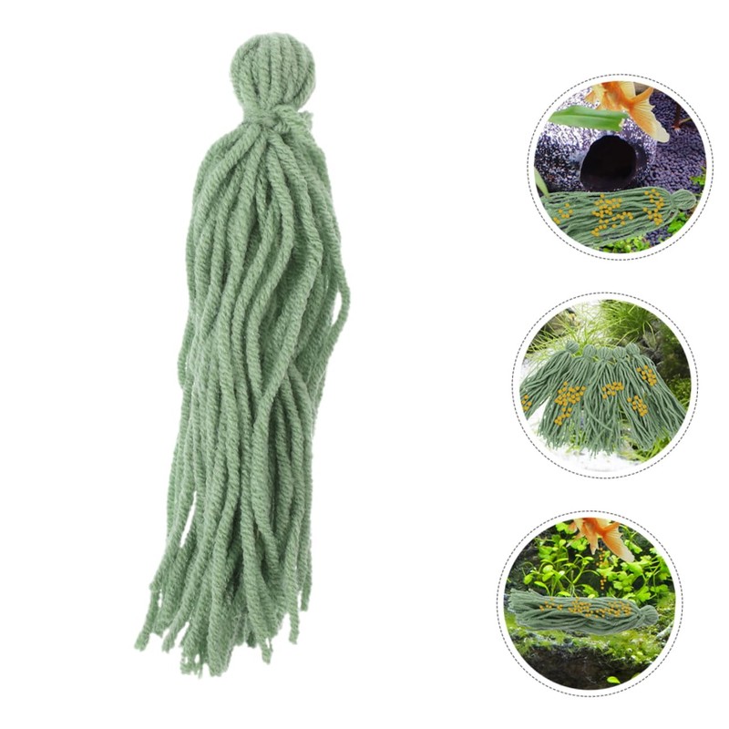 Totority 10pcs Fish Breeding Mops for Shrimp and Fish Tank