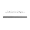 5Pcs Long Rod Nut Hex Coupling Straight Bar Stainless Steel