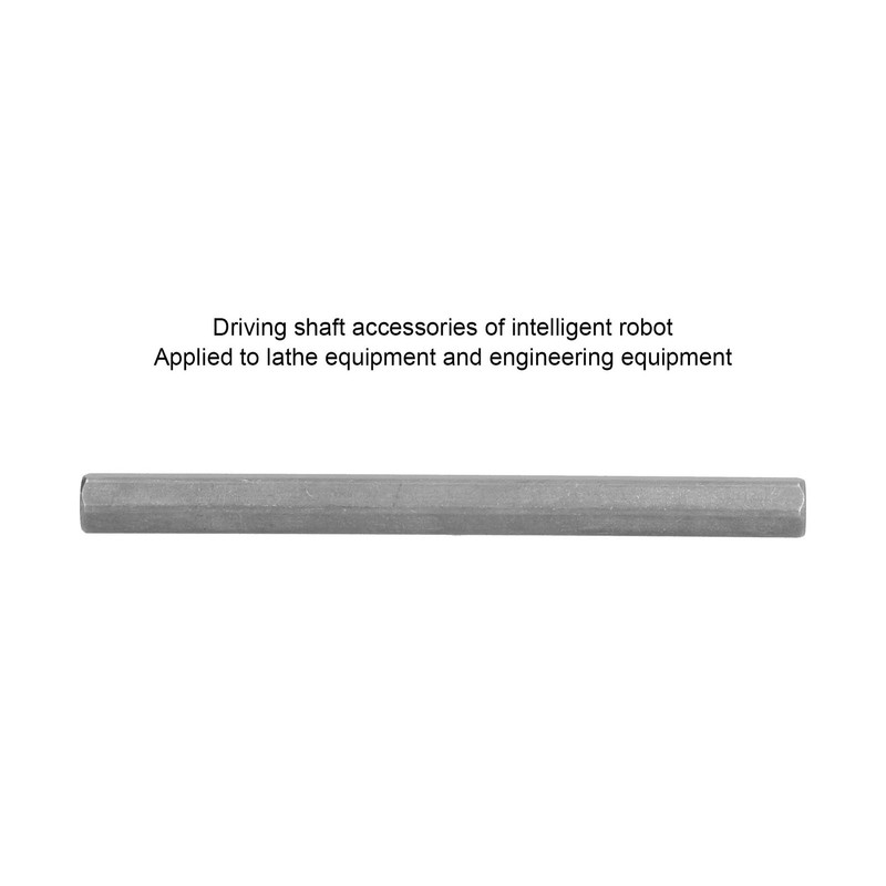5Pcs Long Rod Nut Hex Coupling Straight Bar Stainless Steel
