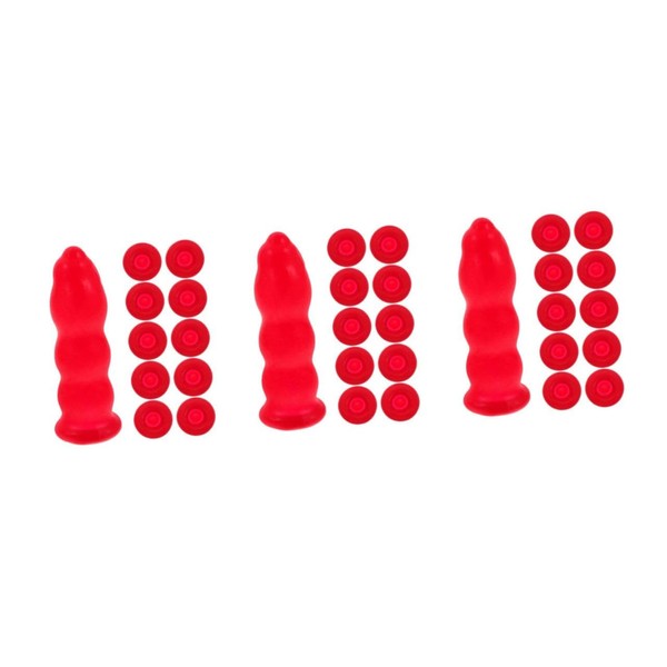 Operitacx 3sets Caulking Tube Sealing Caps Leak Caulk Saver Covers