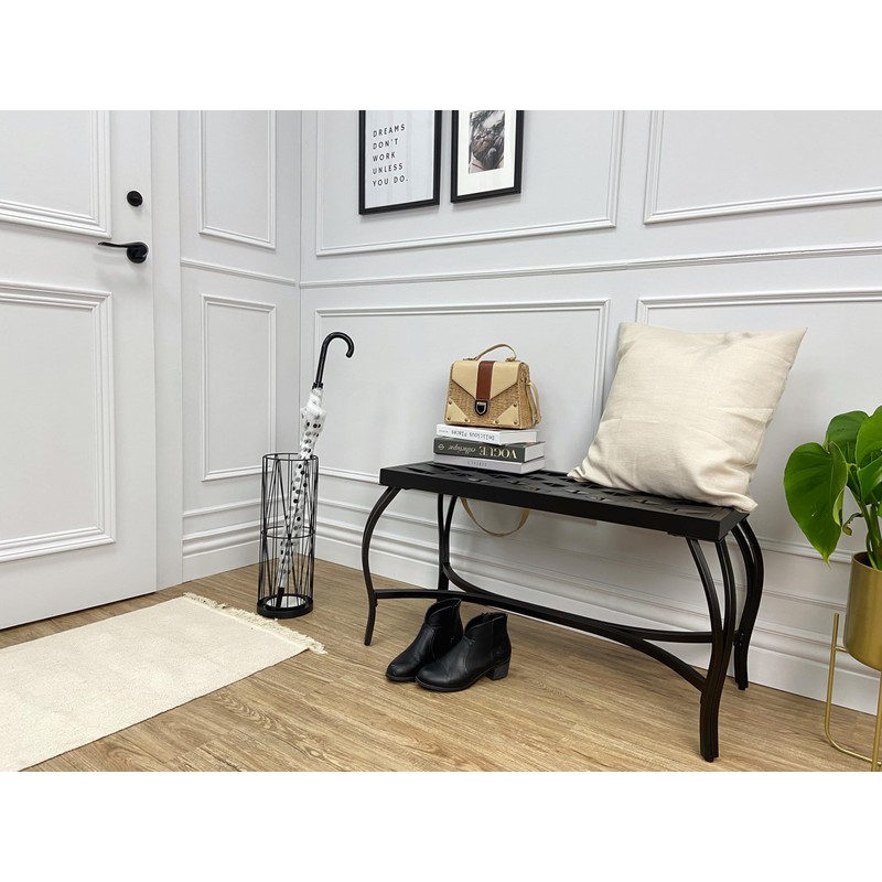 Mango Steam Pluvian Soakstone Umbrella Holder (Regular, Black)