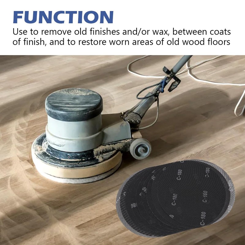 HUAALIUCHE 17" Sanding Screen Discs - Mesh Floor Sanding Screen