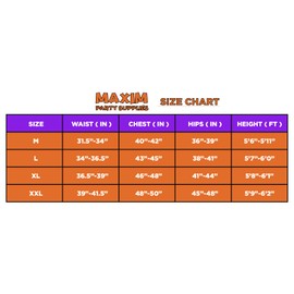 Maxim Party Supplies Men's Air Force Pilot Costume Jumpsuit with Embroidered Patches, Functional Pockets, Realistic Design (X-Large)