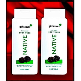 Native 2 Pack NATIVE Thin Mints Girl Scouts Body Wash Limited Edition (Large 532ml Each